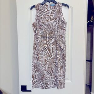 ✨Brand New J.McLaughlin Anne Sleeveless Printed Sheath Dress Size 6 ✨